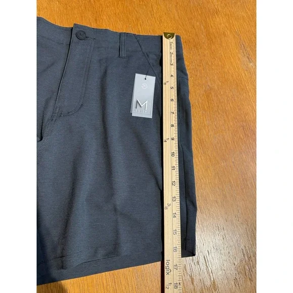 Maven Co Shorts Mens‎ 30 Gray 7" Inseam NWT Quick Dry Stretch Golf Casual - Picture 4 of 11